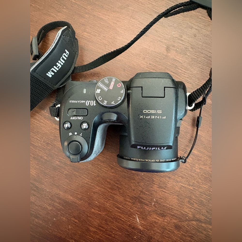 Fujifilm FinePix S1500 10.0MP 12x Zoom Bridge Digital Camera Black Tested - Picture 6 of 9